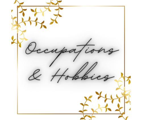 Occupations & Hobbies