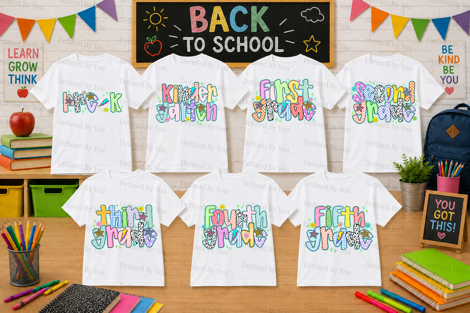 Groovy Pastel Grade Shirt