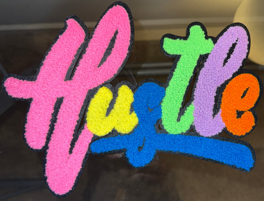 Colorful Hustle Patch