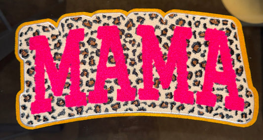 Cheetah Mama Patch