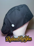 Satin-Lined Bouffant Scrub Cap