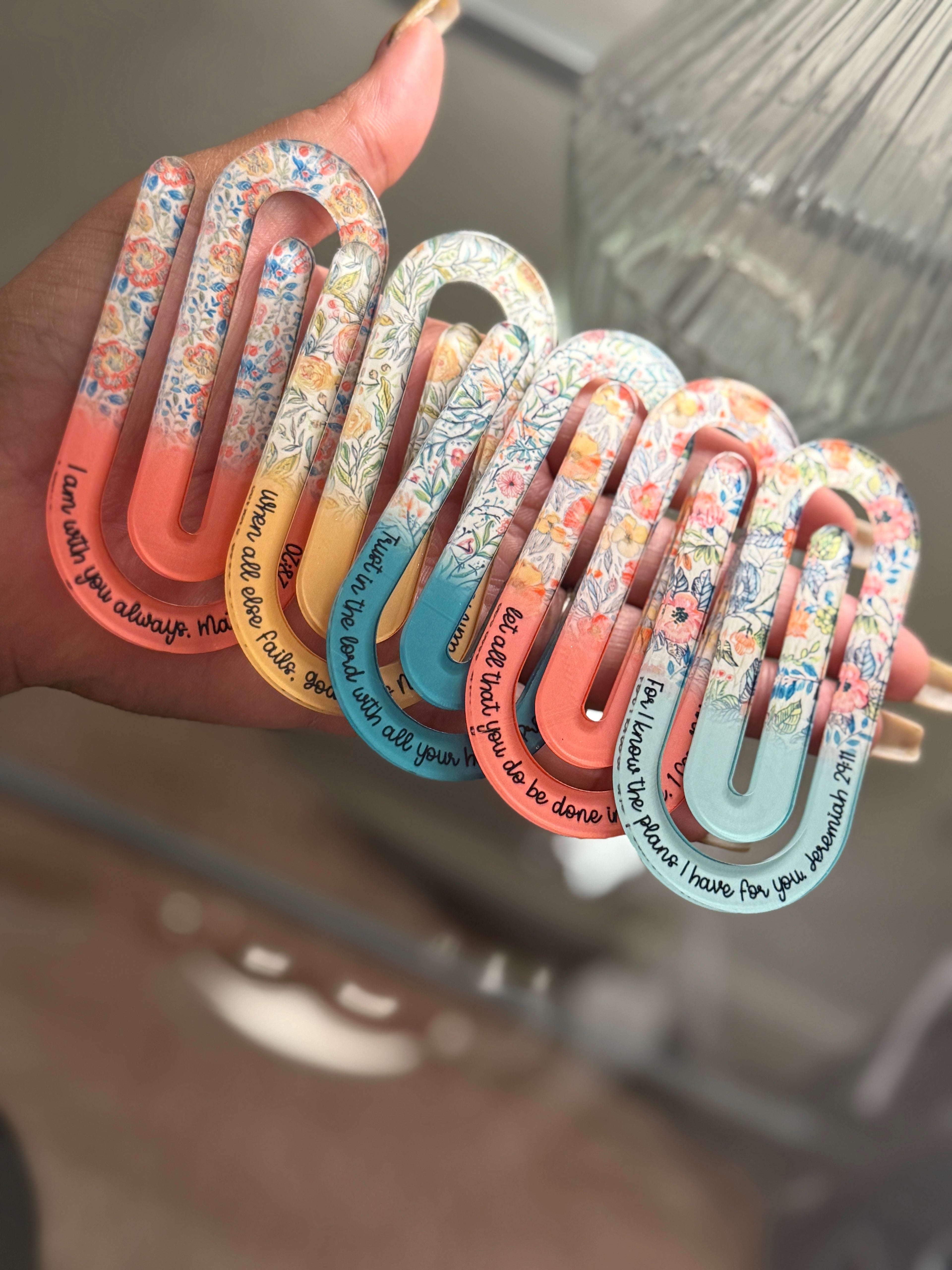 Floral Paperclips