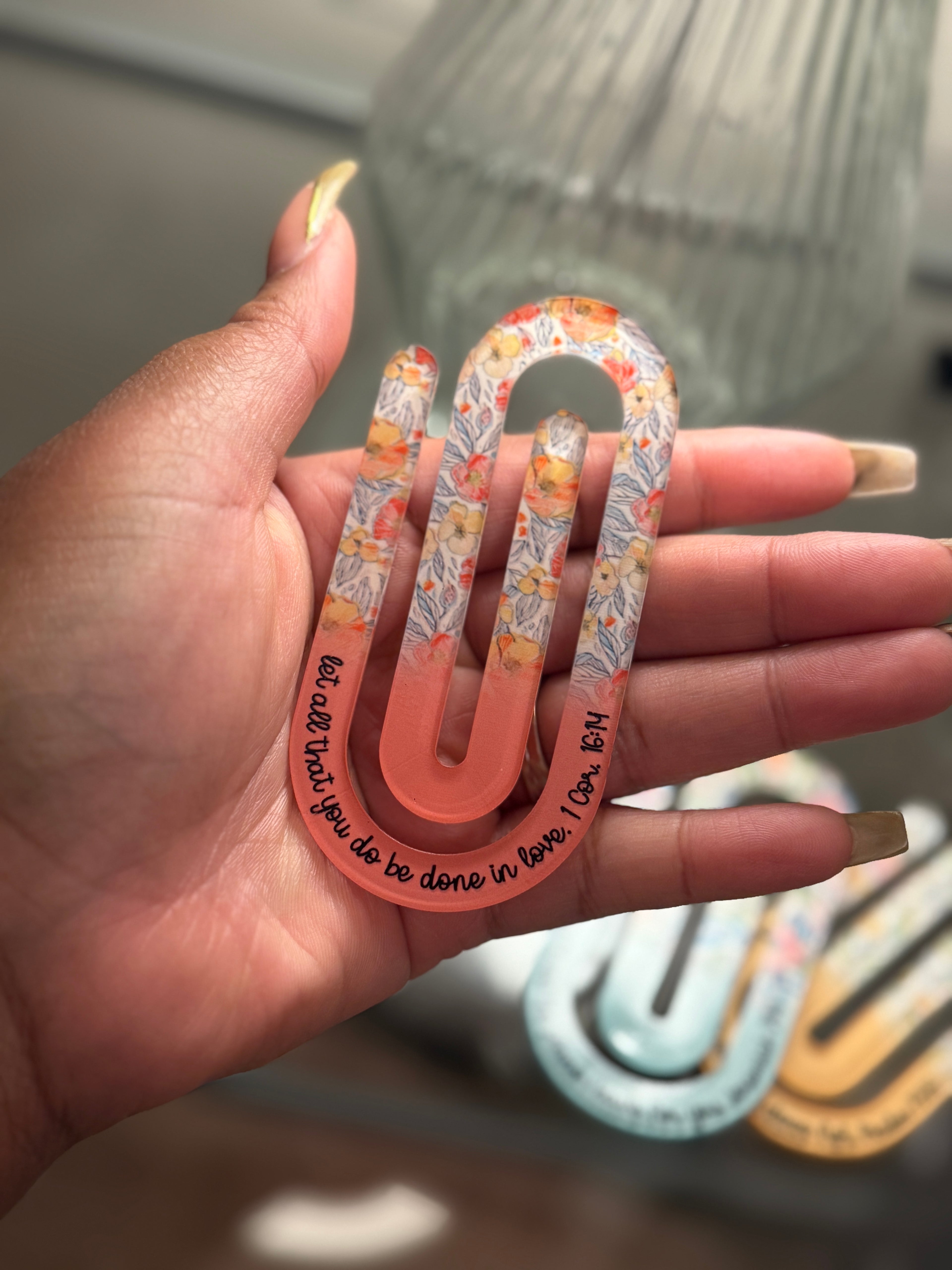 Floral Paperclips