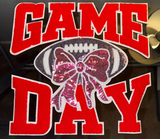 Red Game Day Patch
