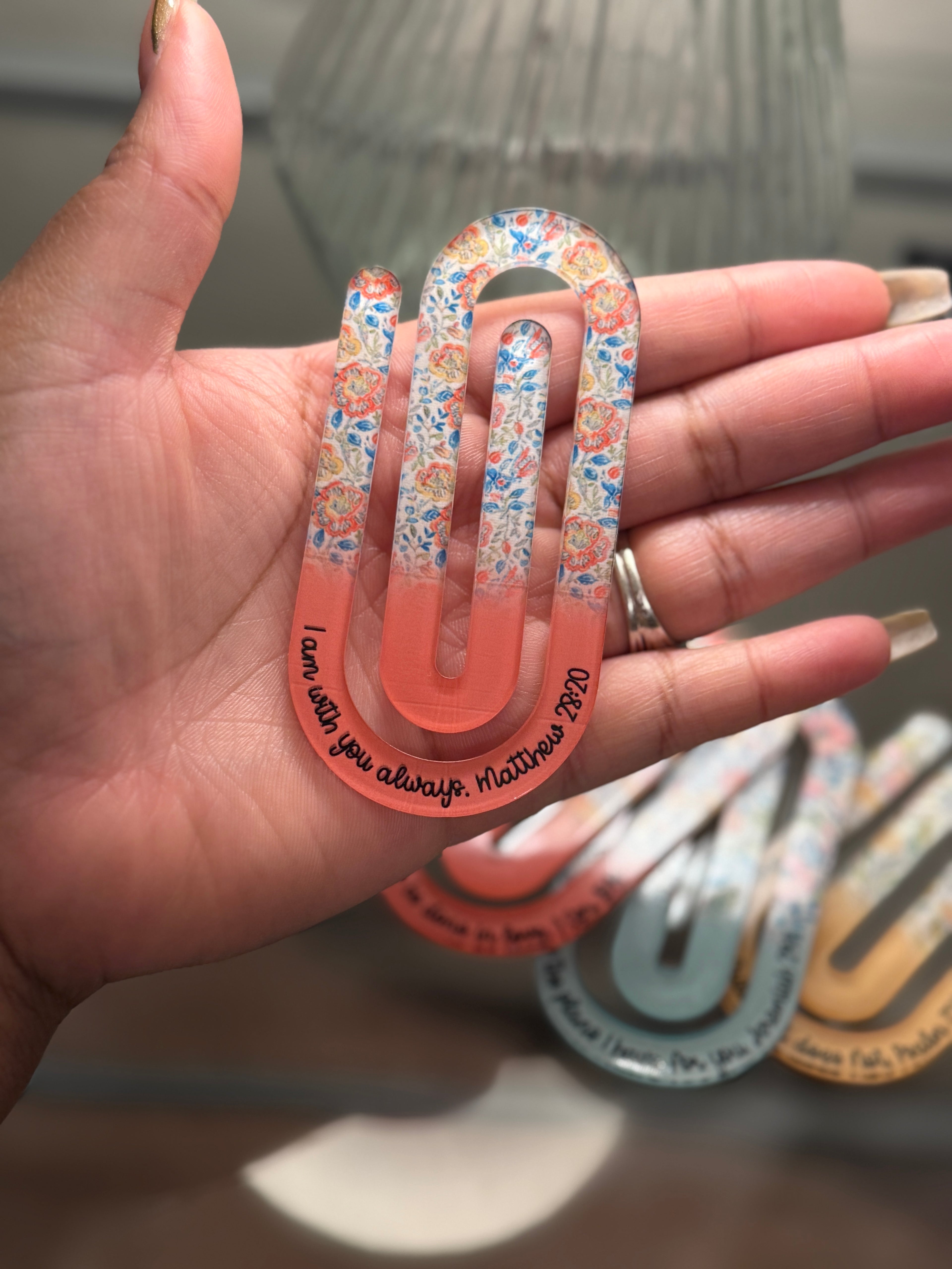 Floral Paperclips