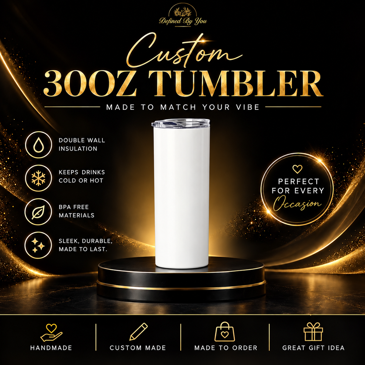 Custom 30oz Tumbler