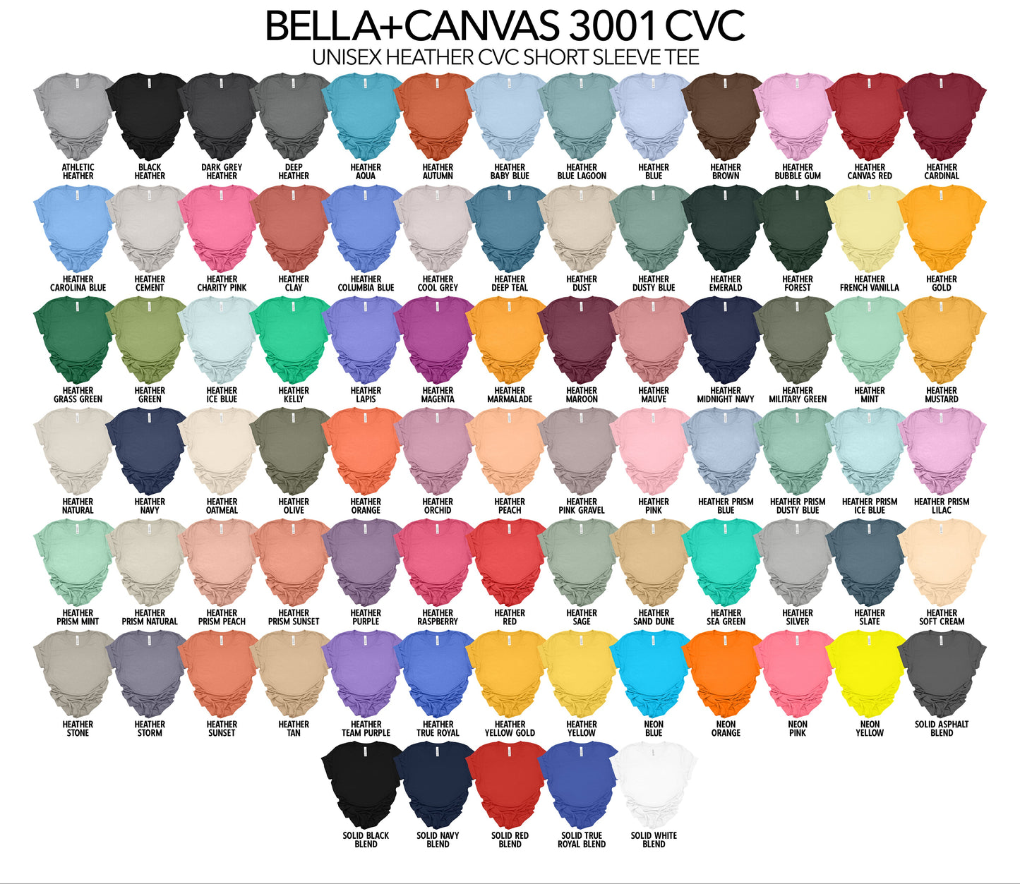 Bella Canvas Tees