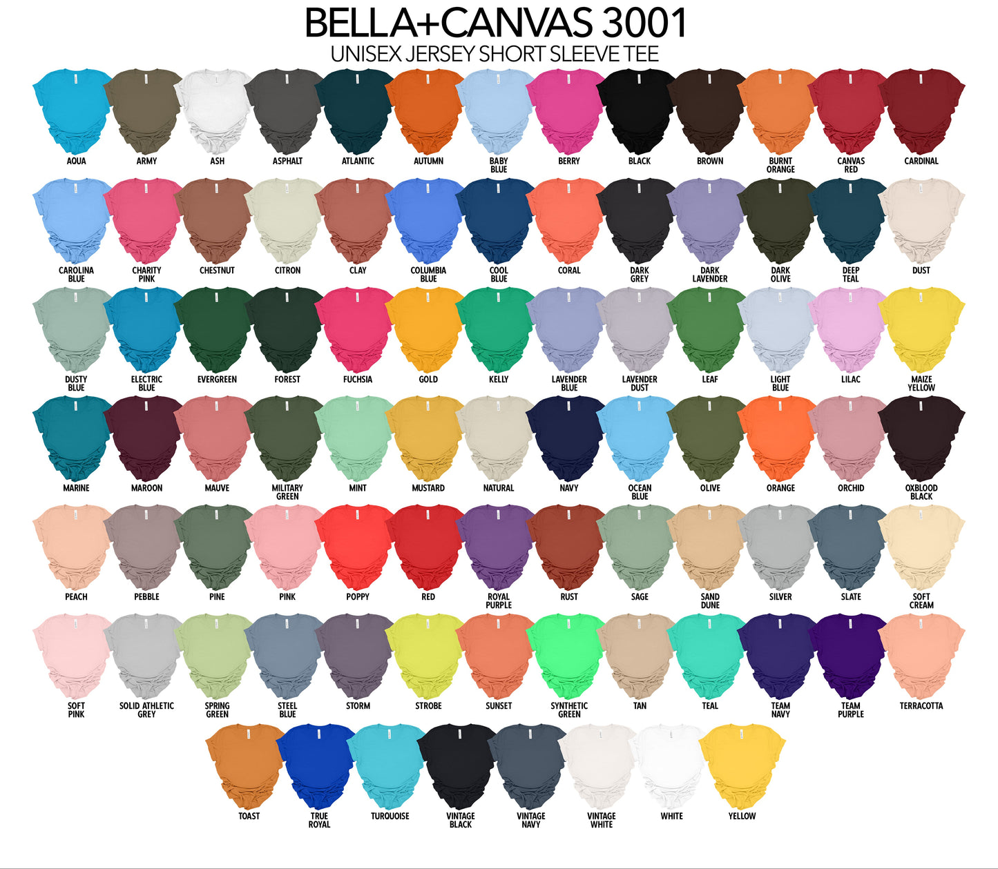 Bella Canvas Tees