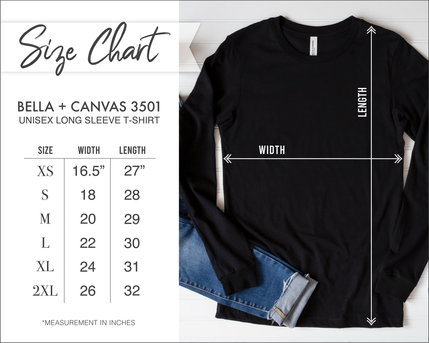 Bella Canvas Long Sleeve